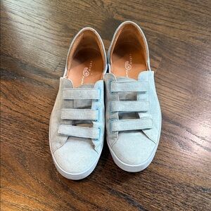 Freda Salvador Eda D’Orsay Light Blue Sneakers